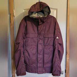 Men's Purple Hooded Jacket